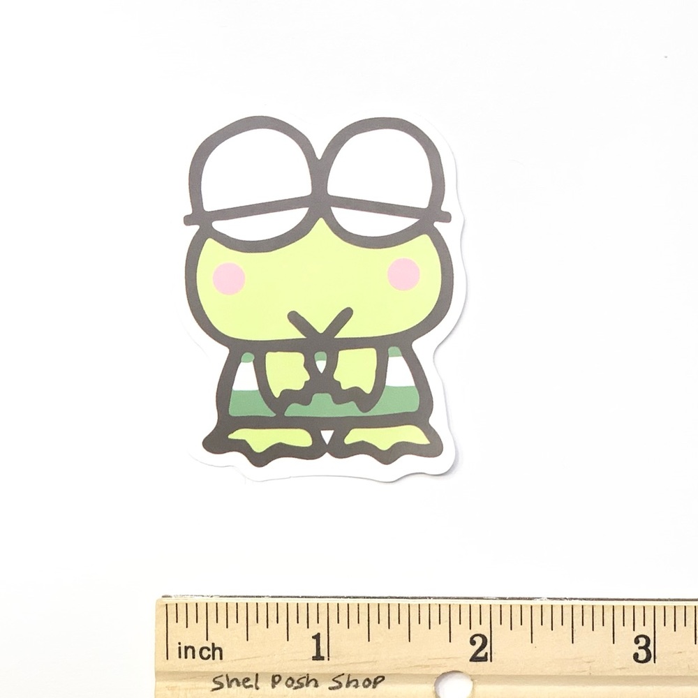 Keroppi Vinyl Sticker - Picture 2 of 2